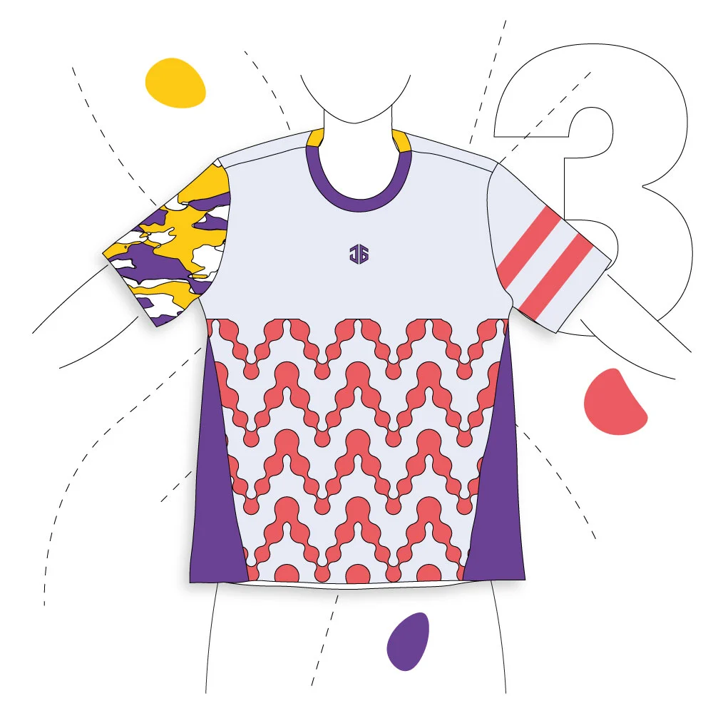 3. 球服定制设计将在几周内到达